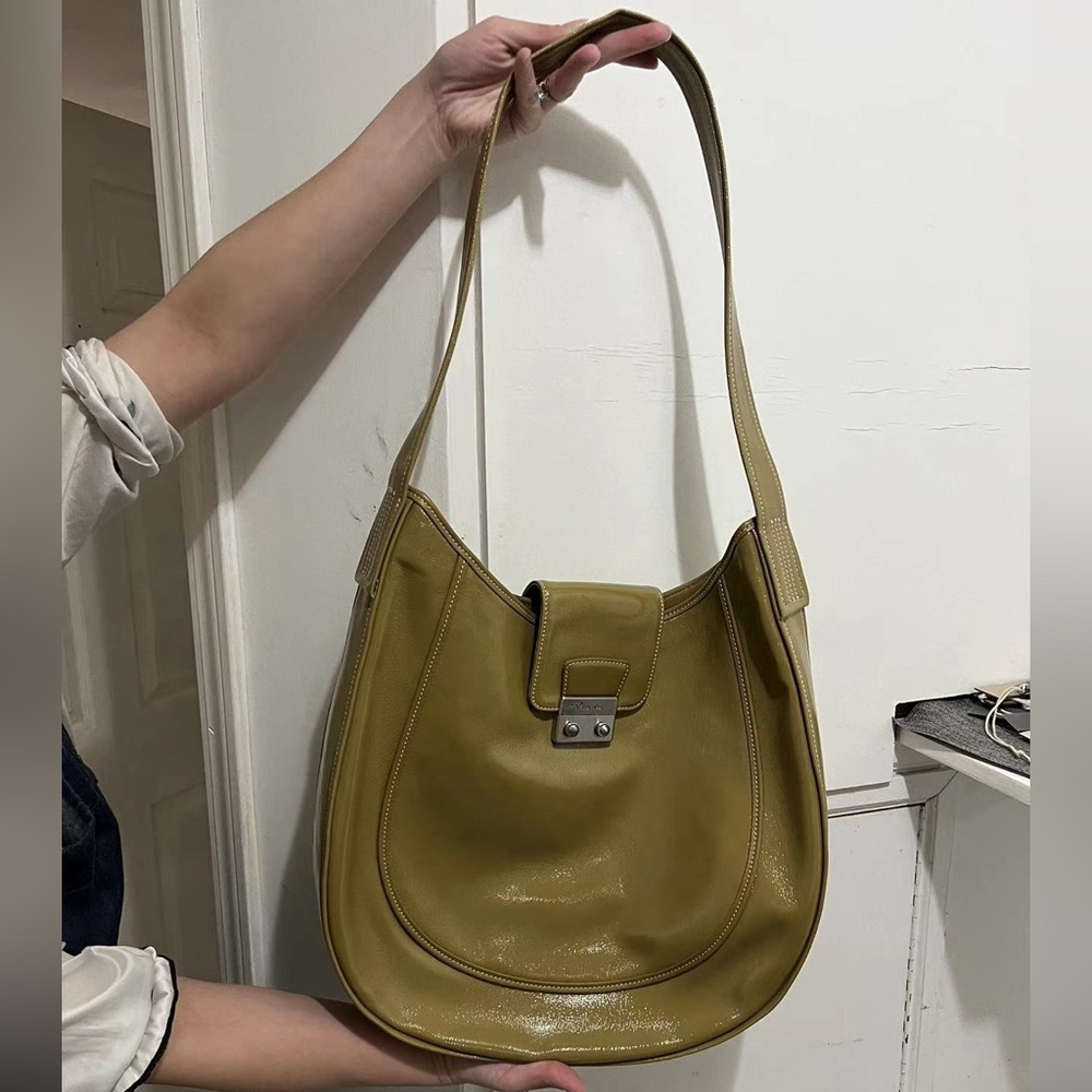 3.1 Philip Lim Elegant Leather Olive Green Women's Bag